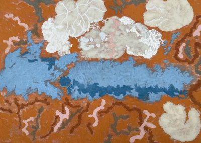 House work 2 76x36cm watercolour on board