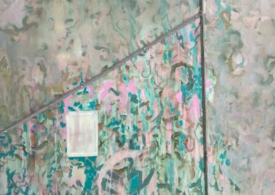 Erased by Time 76x100cm mixed media on canvas £3500