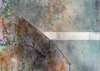 House Work Watercolour on canvas 76x100cm £2500