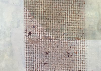Notes from an Attic 21x26cm mixed media on board